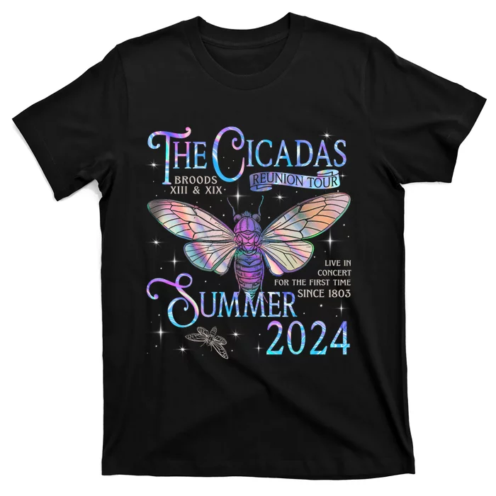 Cicada Brood Xiii Xix Summer 2024 Reunion Swarm Cicadas T-Shirt