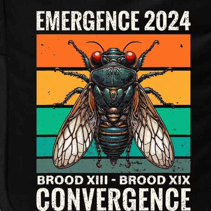 Cicada Brood Xiii Brood Xix 2024 Emergence Convergence Impact Tech Backpack