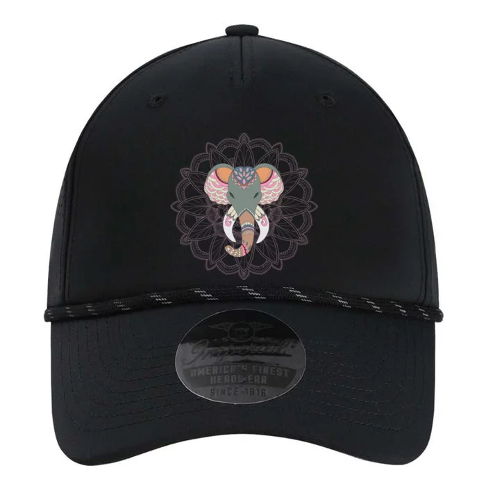 Cool Boho Yoga Elephant Dala Gift Performance The Dyno Cap