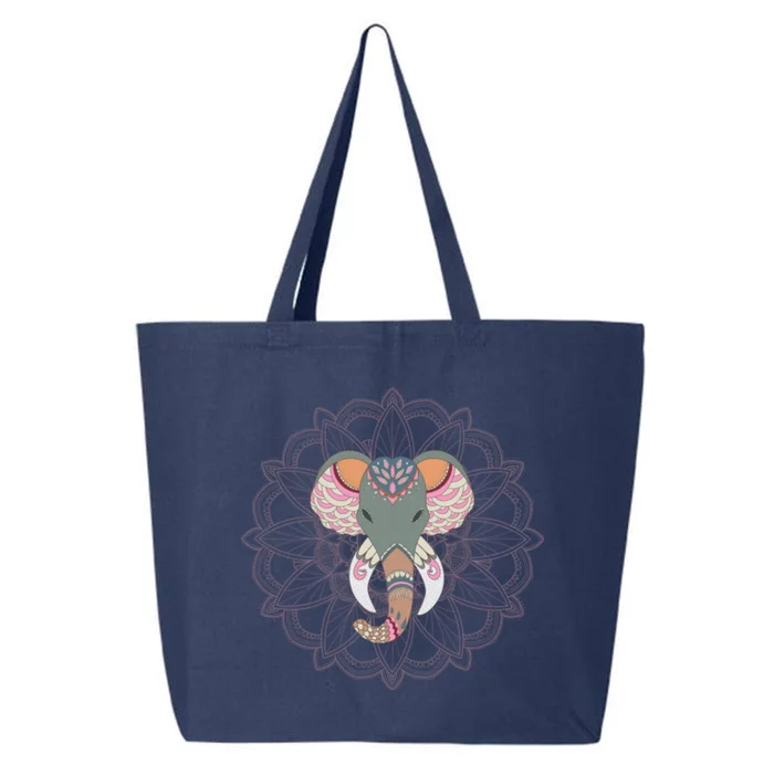 Cool Boho Yoga Elephant Dala Gift 25L Jumbo Tote