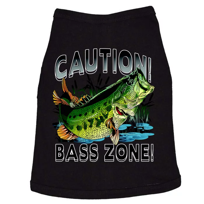 Caution Bass Zone Fishing Doggie Tank