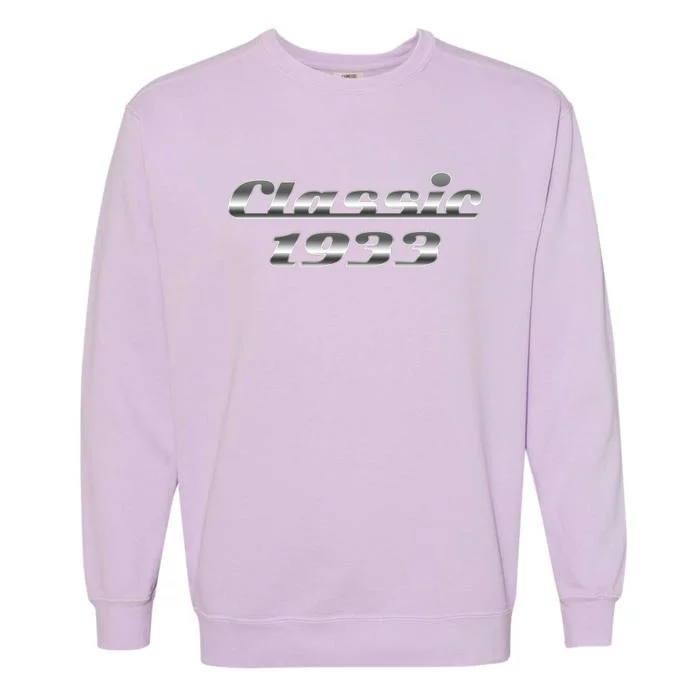 Classic Chrome 1933 90th Birthday Garment-Dyed Sweatshirt