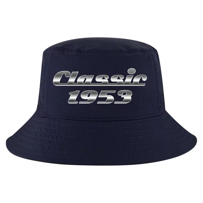 Classic Chrome 1953 70th Birthday Cool Comfort Performance Bucket Hat