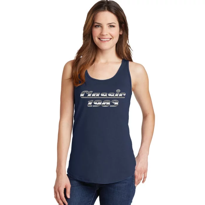 Classic Chrome 1983 40th Birthday Ladies Essential Tank