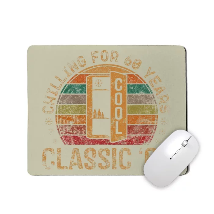 Cool Classic 1963 Vintage 60th Birthday Gifts 60 Year Old Mousepad