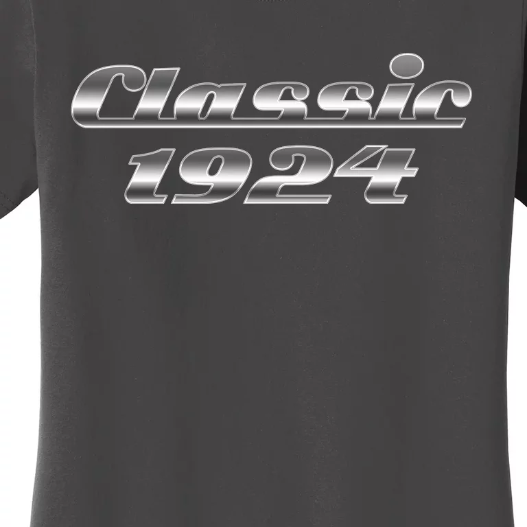 Classic Chrome 1924 100th Birthday Women's T-Shirt