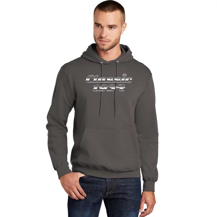 Classic Chrome 1934 90th Birthday Hoodie