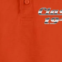 Classic Chrome 1944 80th Birthday Dry Zone Grid Performance Polo