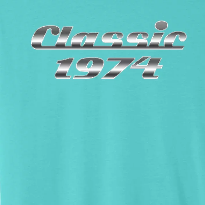 Classic Chrome 1974 50th Birthday ChromaSoft Performance T-Shirt