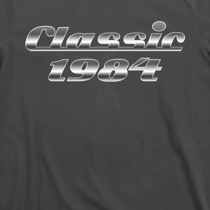 Classic Chrome 1984 40th Birthday T-Shirt