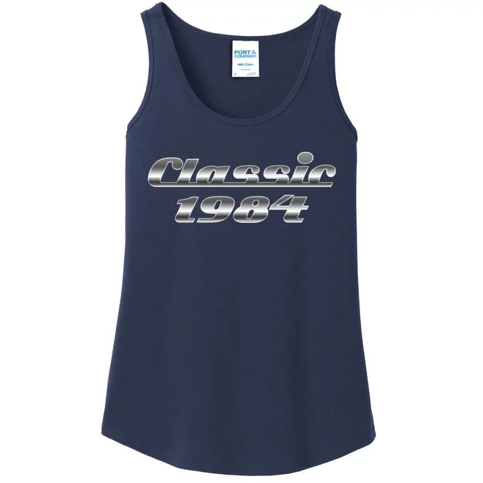 Classic Chrome 1984 40th Birthday Ladies Essential Tank