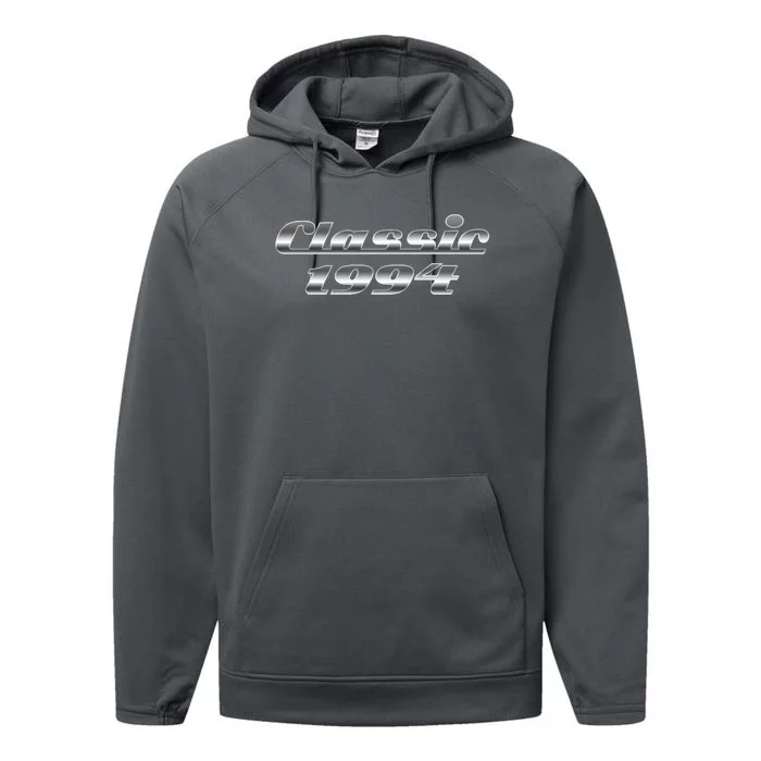 Classic Chrome 1994 30th Birthday Performance Fleece Hoodie