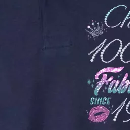 Cute Chapter 100th Birthday Fabulous Since 1924 Softstyle Adult Sport Polo