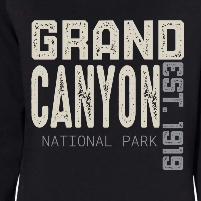 Grand Canyon Womens California Wash Sweatshirt