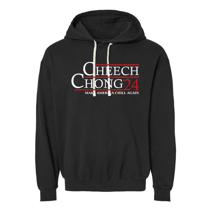 Cheech & Chong ’24 Make America Chill Again Garment-Dyed Fleece Hoodie