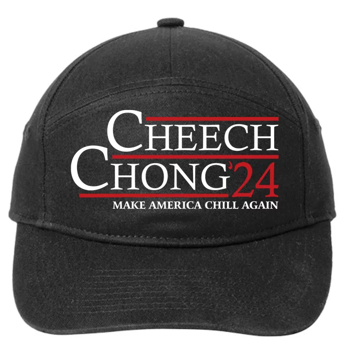 Cheech & Chong ’24 Make America Chill Again 7-Panel Snapback Hat