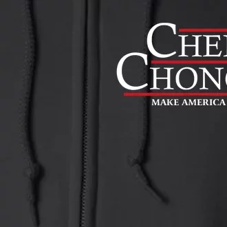 Cheech & Chong ’24 Make America Chill Again Full Zip Hoodie