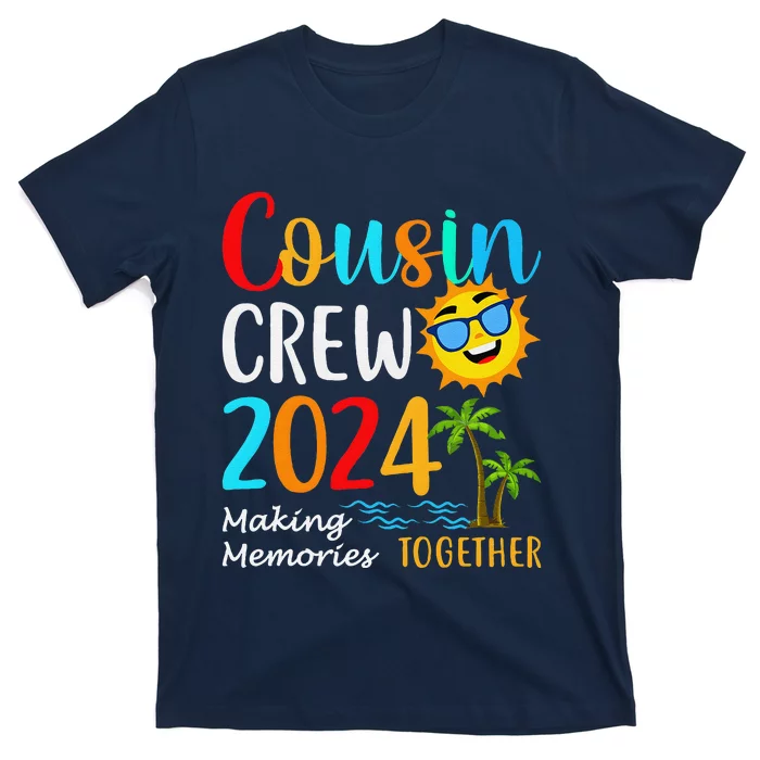 Cousin Crew 2024 Summer Vacation Beach Matching Family Trips T-Shirt