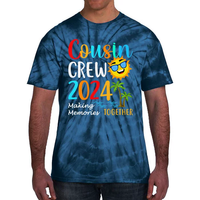 Cousin Crew 2024 Summer Vacation Beach Matching Family Trips Tie-Dye T-Shirt