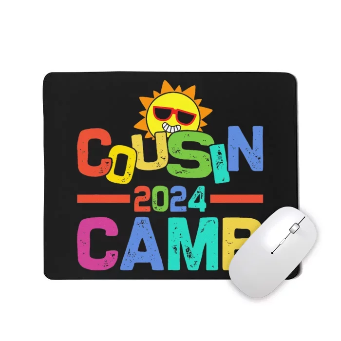 Cousin Camp 2024 Family Vacation Summer Camping Crew Cute Mousepad