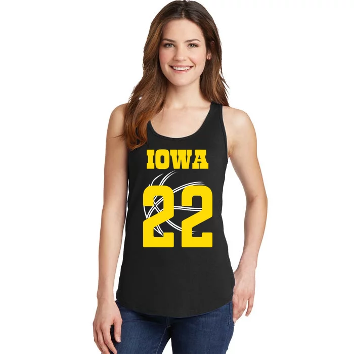 Caitlyn Clark 22 Iowa Ladies Essential Tank