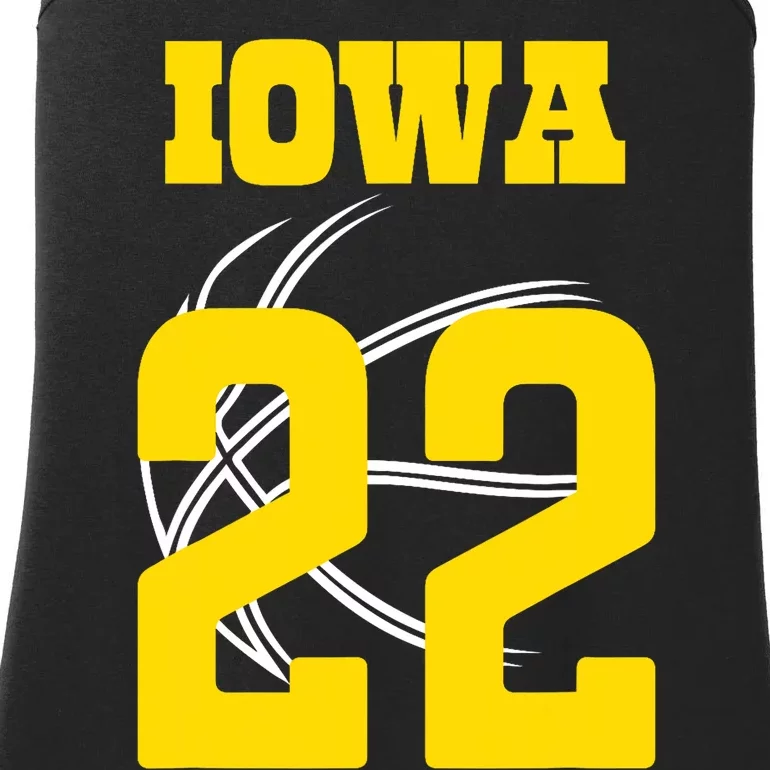 Caitlyn Clark 22 Iowa Ladies Essential Tank