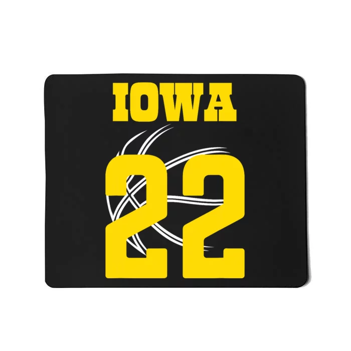 Caitlyn Clark 22 Iowa Mousepad