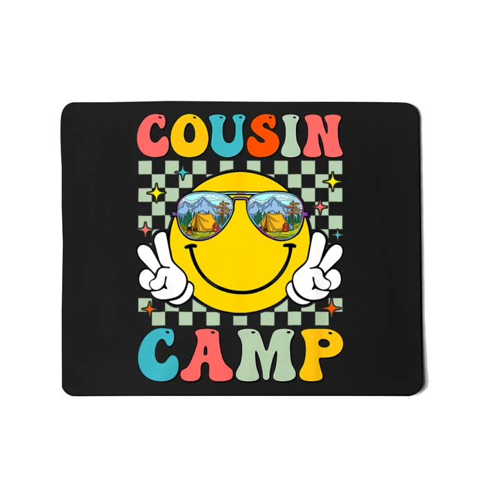 Cousin Camp 2024 Family Vacation Summer Camping Crew Cute Mousepad