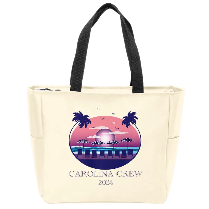 Carolina Crew 2024 Premium Zip Tote Bag