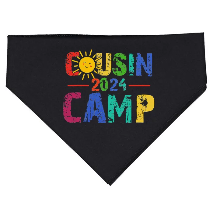 Cousin Camp 2024 Summer Family Vacation USA-Made Doggie Bandana