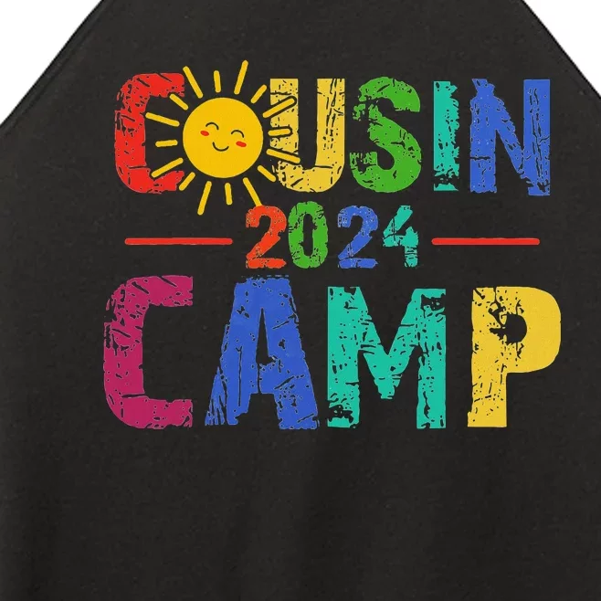 Cousin Camp 2024 Summer Family Vacation Women’s Perfect Tri Rocker Tank