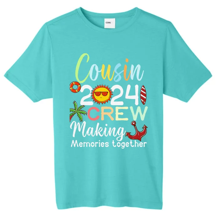 Cousin Crew 2024 Summer Vacation Beach Family Trips Matching ChromaSoft Performance T-Shirt