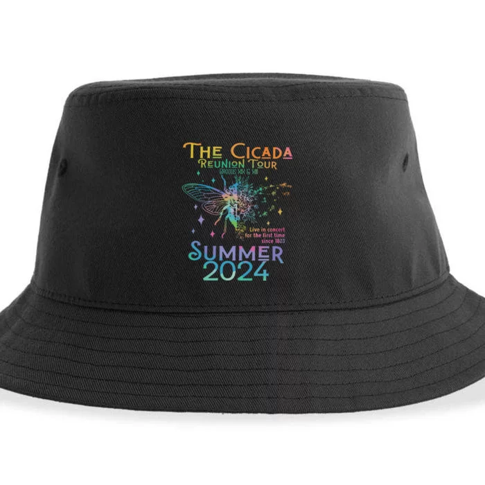 Cicada Concert 2024 Reunion Cicada Sustainable Bucket Hat