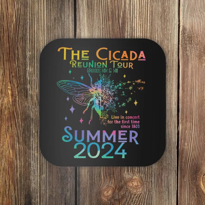 Cicada Concert 2024 Reunion Cicada Coaster