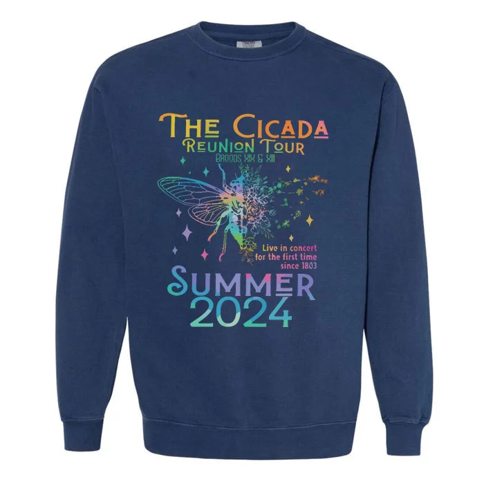 Cicada Concert 2024 Reunion Cicada Garment-Dyed Sweatshirt