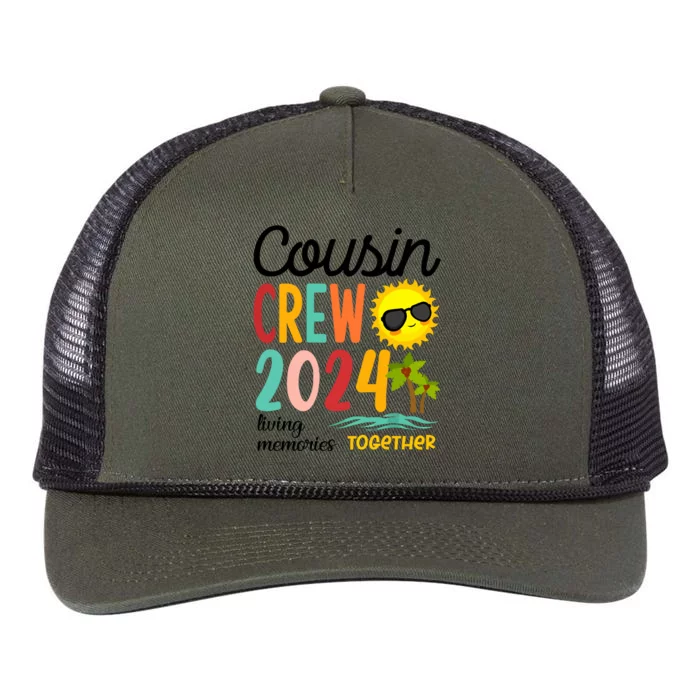 Cousin Crew 2024 Living Memories Together Retro Rope Trucker Hat Cap