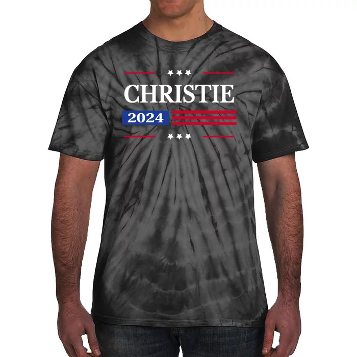 Chris Christie 2024 For President American Tie-Dye T-Shirt