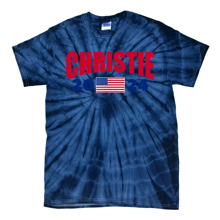 Chris Christie 2024 For President American Tie-Dye T-Shirt