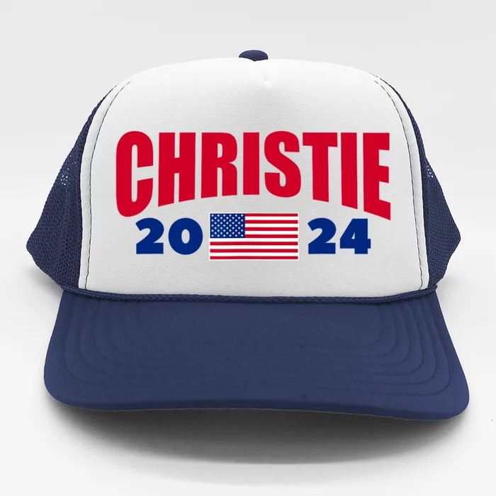 Chris Christie 2024 For President American Trucker Hat