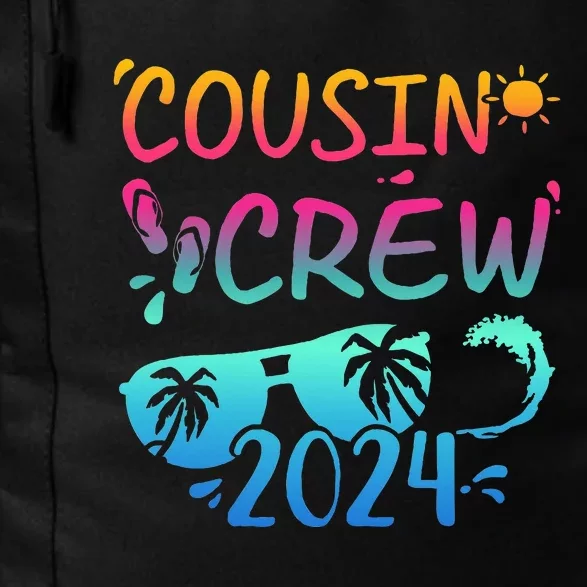 Cousin Crew 2024 For Summer Vacation Holiday Family Camp Daily Commute Backpack