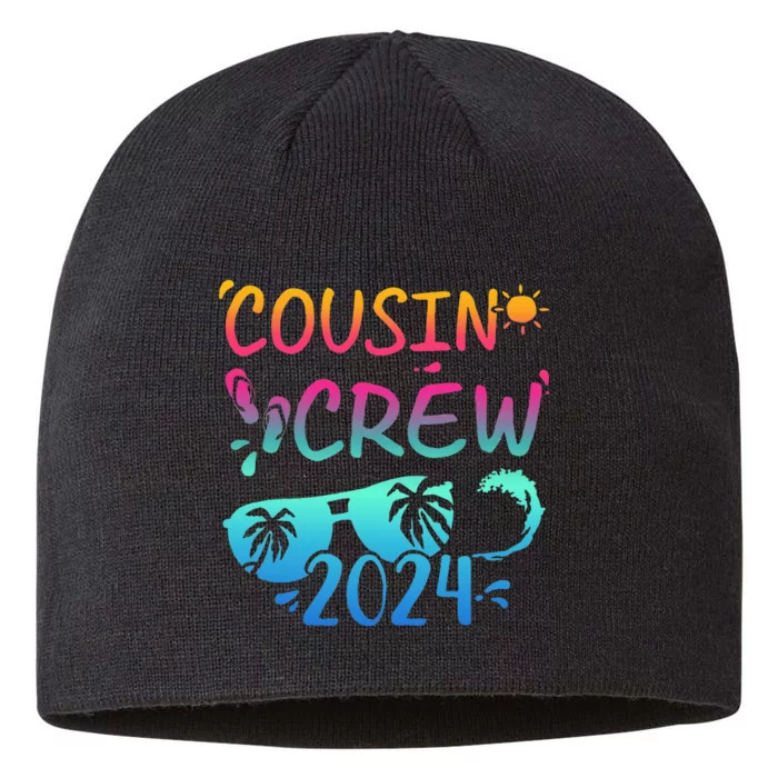 Cousin Crew 2024 For Summer Vacation Holiday Family Camp 8 1/2in Sustainable Knit Beanie