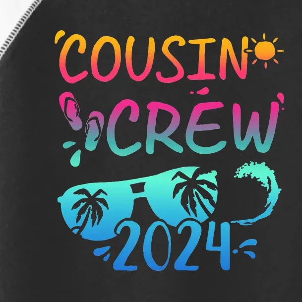 Cousin Crew 2024 For Summer Vacation Holiday Family Camp Toddler Fine Jersey T-Shirt