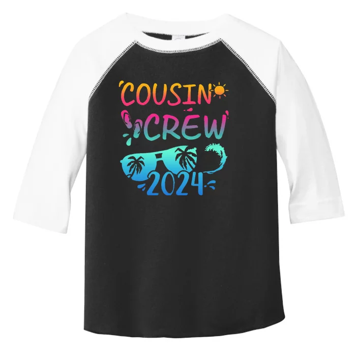 Cousin Crew 2024 For Summer Vacation Holiday Family Camp Toddler Fine Jersey T-Shirt