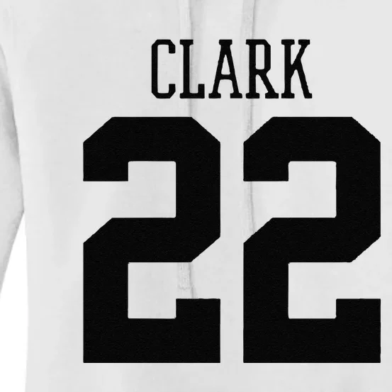 Cute Clark 22 Iowa Basketball Gift Women's Pullover Hoodie