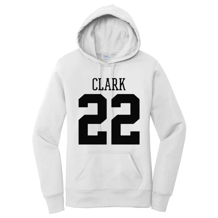 Cute Clark 22 Iowa Basketball Gift Women's Pullover Hoodie