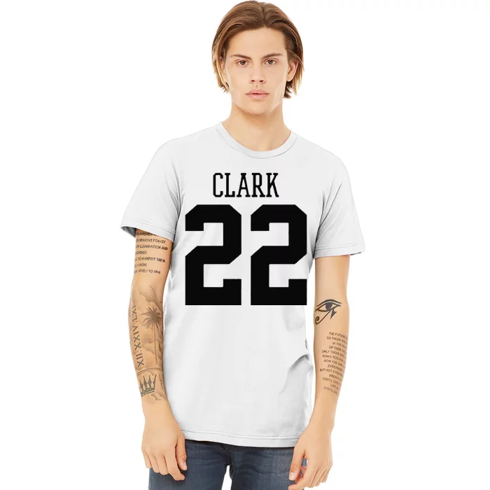 Cute Clark 22 Iowa Basketball Gift Premium T-Shirt