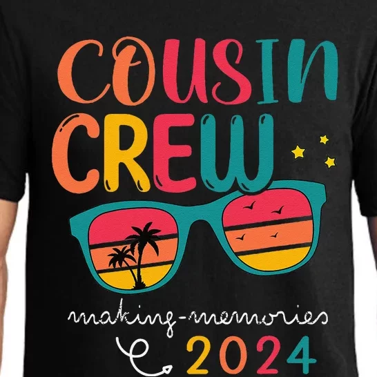 Cousin Crew 2024 Family Reunion Making Memories Matching Pajama Set