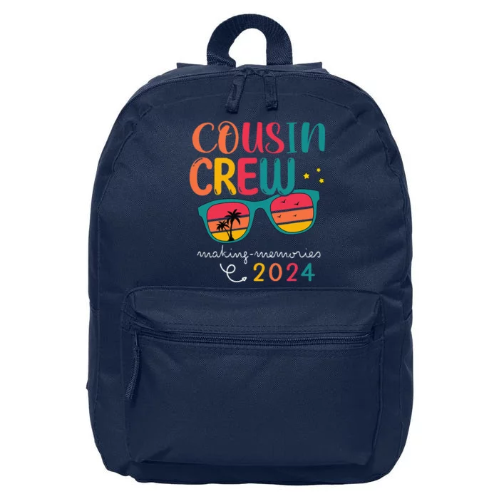 Cousin Crew 2024 Family Reunion Making Memories Matching 16 in Basic Backpack