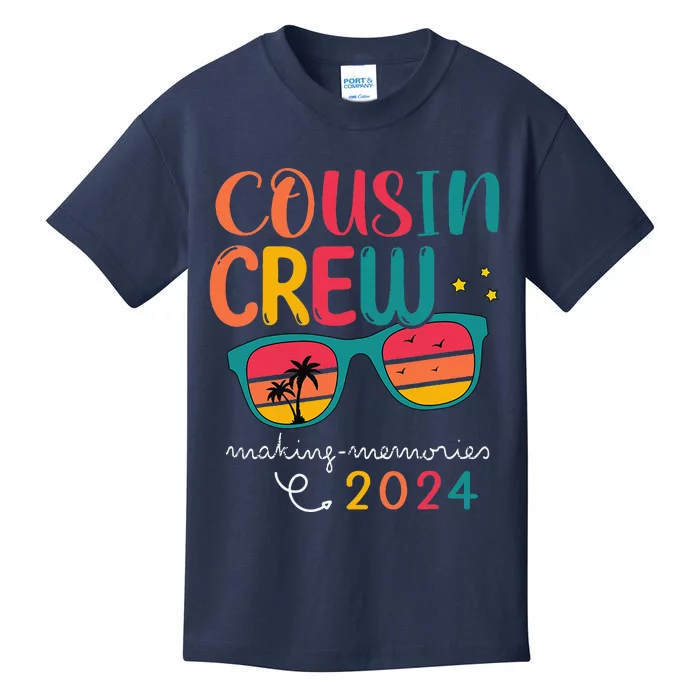 Cousin Crew 2024 Family Reunion Making Memories Matching Kids T-Shirt