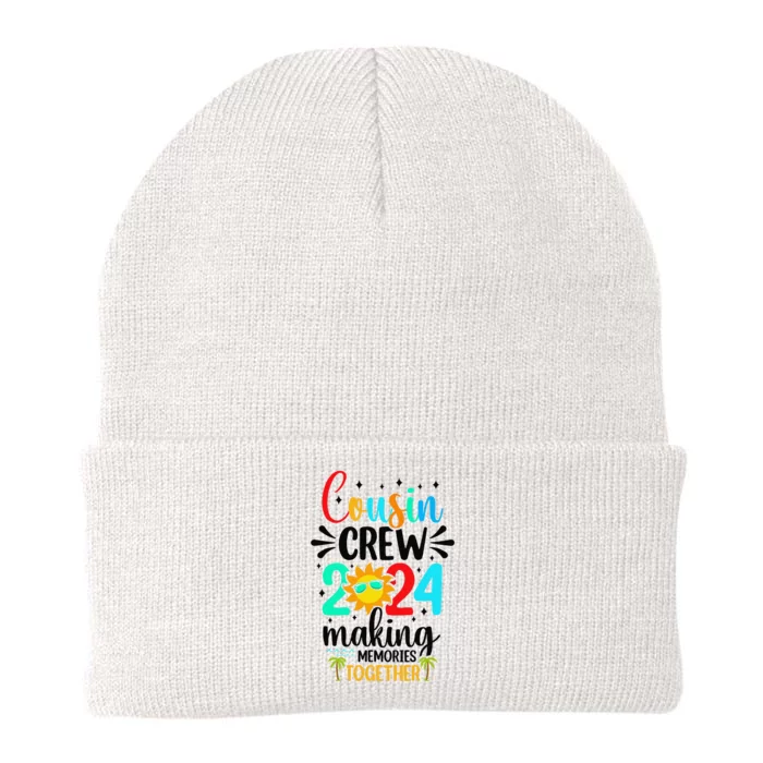 Cousin Crew 2024 Summer Vacation Beach Family Trips Matching Knit Cap Winter Beanie